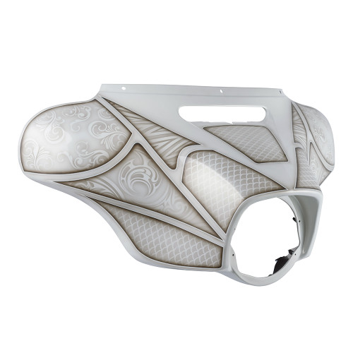 EL SUENO Series Airbrushed Outer Fairing Cowl Upper for 2014+ Harley Touring ELECTRA STREET GLIDE/ STREET GLIDE/ ULTRA CLASSIC