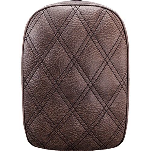 Saddlemen #SA1026 - Detachable Pillion Pad - Lattice Stitched - Brown