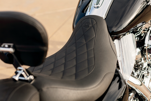 Wide Tripper™ Solo Seat - With Removable Driver Backrest - 08+