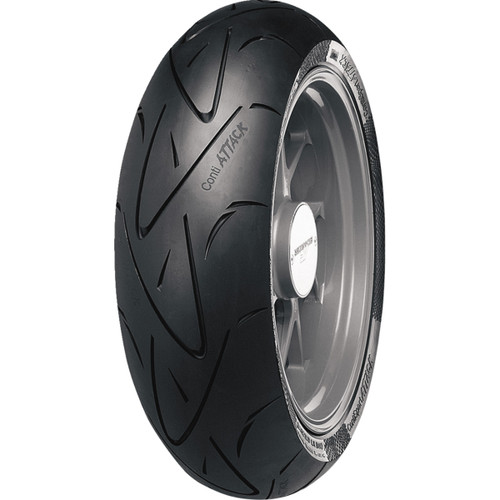 Continental #02444000000 - Tire - ContiSportAttack - Rear - 190/50ZR17 - (73W)