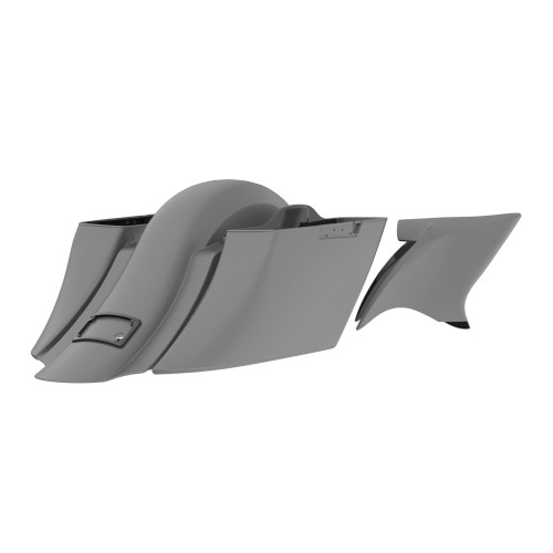 Charcoal Denim Bagger Boss Down and Out Bagger Kit