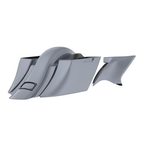 Gauntlet Grey Metallic Bagger Boss Down and Out Bagger Kit