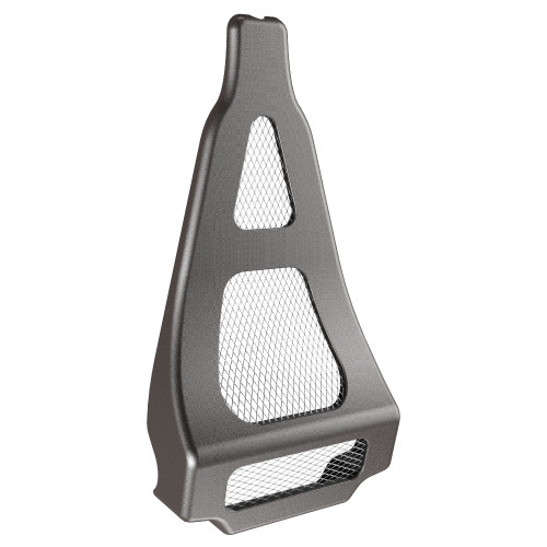 Advanblack Black Cherry ABS  Chin Spoiler for 2009-2013 Air-Cooled Harley Davidson Touring