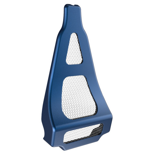 Advanblack Dark Blue Pearl ABS  Chin Spoiler for 2009-2013 Air-Cooled Harley Davidson Touring