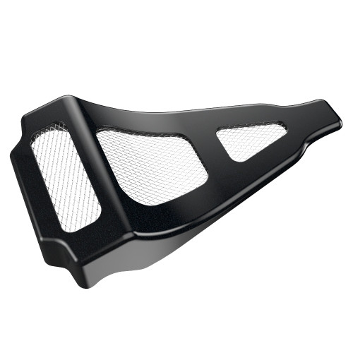 Advanblack Midnight Pearl ABS  Chin Spoiler for 2009-2013 Air-Cooled Harley Davidson Touring