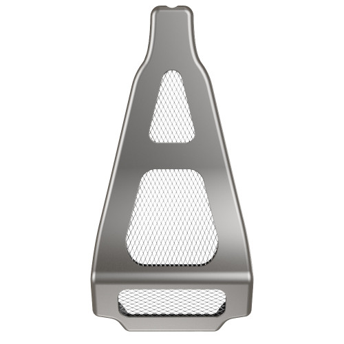 Advanblack Pewter Pearl ABS  Chin Spoiler for 2009-2013 Air-Cooled Harley Davidson Touring