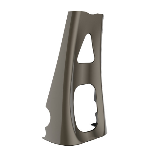 Advanblack Dark Alloy ABS  Chin Spoiler for 2017+ M8 Harley Davidson Touring