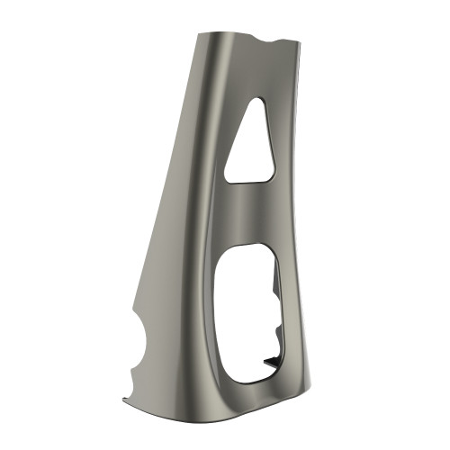 Advanblack Industrial Gray(Glossy) ABS  Chin Spoiler for 2017+ M8 Harley Davidson Touring