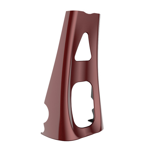 Advanblack Stiletto Red ABS  Chin Spoiler for 2017+ M8 Harley Davidson Touring