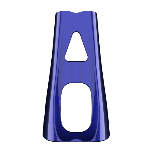 Advanblack Zephyr Blue ABS  Chin Spoiler for 2017+ M8 Harley Davidson Touring