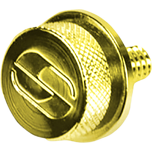 Saddlemen #8909GO - 1-1/4"-20 Seat Knob - Gold