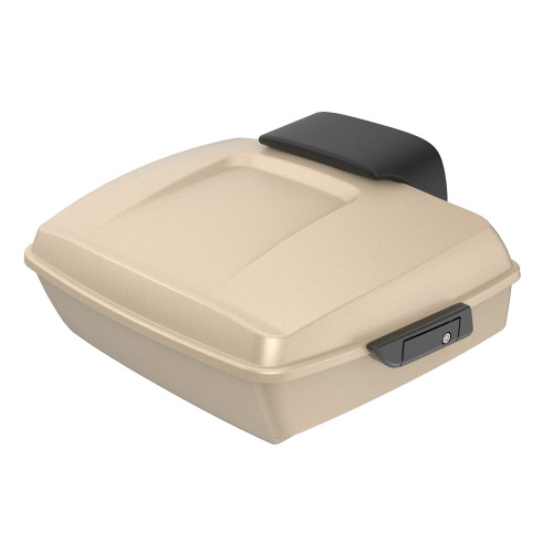 Advanblack Sand Camo Denim Chopped Tour Pack Pak Pad  Luggage Trunk For '97-'21 Harley Touring Street Electra Road Glide