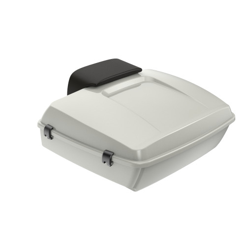 Advanblack Sand Dune Chopped Tour Pack Pad Luggage Trunk For '97-'21 Harley Davidson Touring Street Electra Road Glide