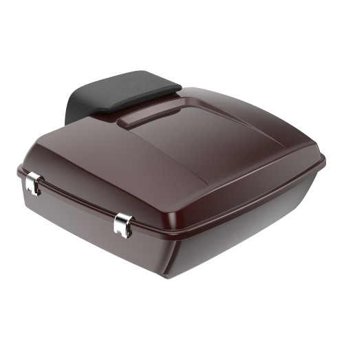 Advanblack Twisted Cherry Chopped Tour Pack Pad Luggage Trunk For '97-'21 Harley Touring Street Electra Road Glide