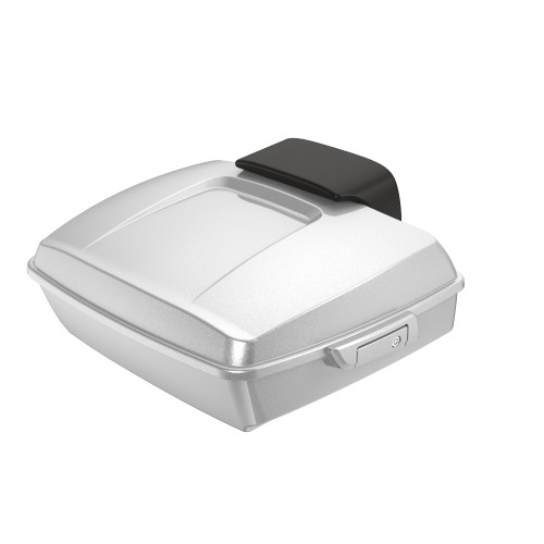 Hard Candy Shattered Flake Chopped Tour Pack Pad Luggage Trunk For '97-'23 Harley Touring