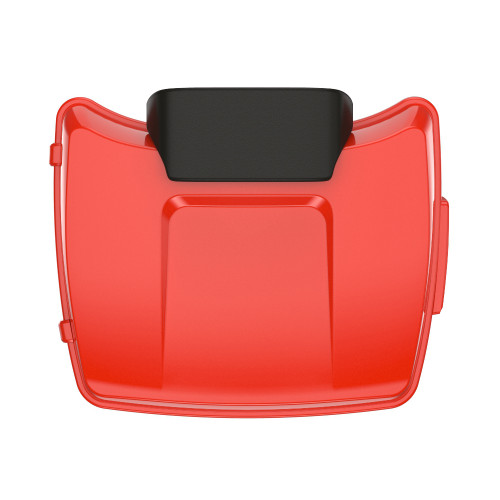 Laguna Orange Chopped Tour Pack Pad Luggage Trunk For '97-'23 Harley Touring