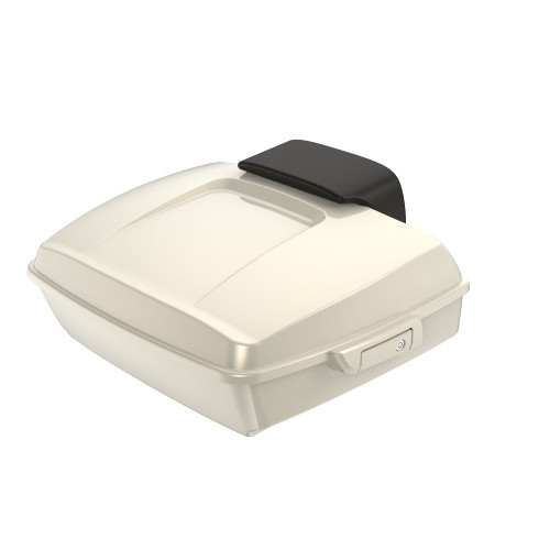 Morocco Gold Pearl Chopped Tour Pack Pad Luggage Trunk For '97-'23 Harley Touring