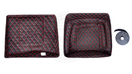 Advanblack Custom Red Stitching liner for Advanblack Chopped size Tour Pack