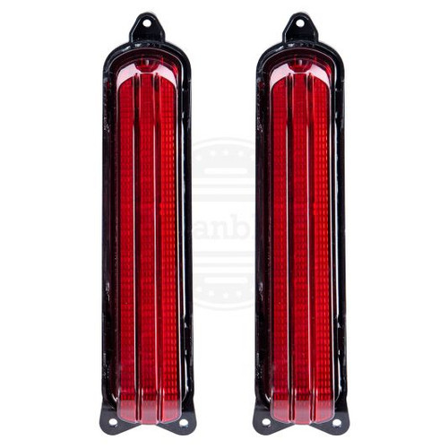 Red Lens CVO light bar Fit for 14up Advanblack CVO / OEM CVO Fender
