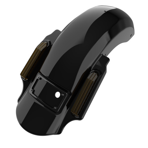 Dominator Stretched Rear Fender For '09-'13 Harley Davidson Touring