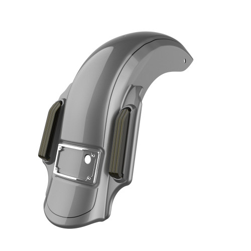 Advanblack Charcoal Pearl Dominator Stretched Rear Fender For 2014+ Harley Davidson Touring Models