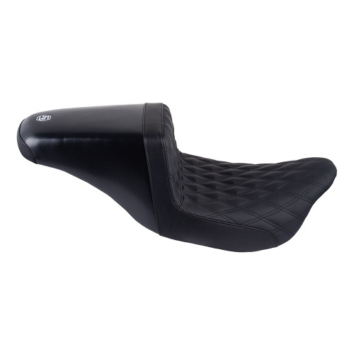 Black Stitching DS Seat For Harley Touring