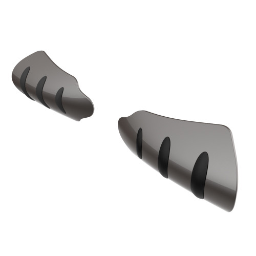 Billet Silver hand guard for Harley Touring & Softails