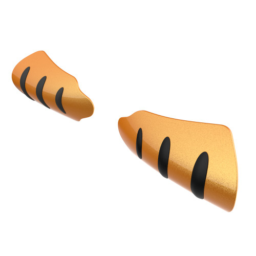 Candy Orange hand guard for Harley Touring & Softails