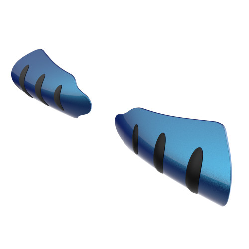 Daytona Blue hand guard for Harley Touring & Softails