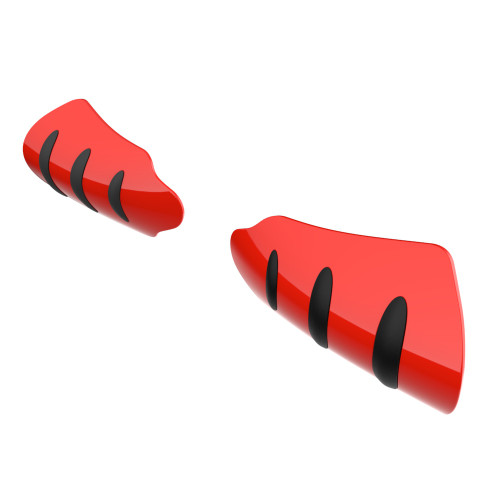 Performance Orange hand guard for Harley Touring & Softails