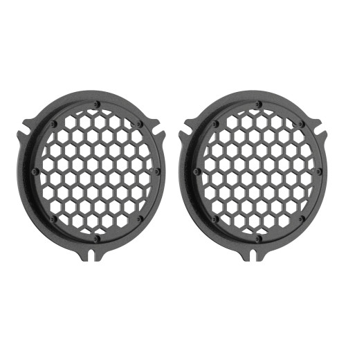 Advanblack x XBS Black Pearl HEX Speaker Grills For 2014+ Electric Glide / Street Glide Inner Fairing