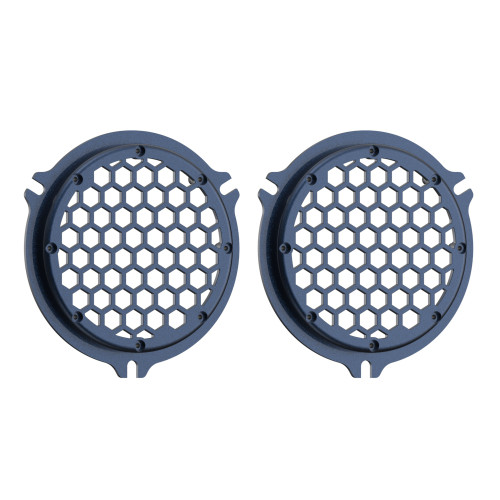 Advanblack x XBS Color Matched HEX Speaker Grills For 2014+ Electric Glide / Street Glide Inner Fairing-Midnight Blue