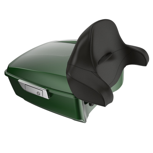 Advanblack King Tour Pack Pak Luggage Trunk Pad Kinetic Green '97-'21 Harley Touring Street Electra Road Glide