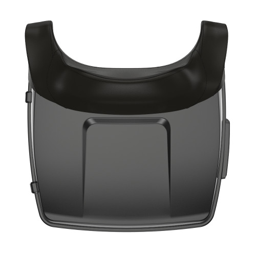 Black Pearl King Tour Pack Pad Luggage Trunk For '97-'23 Harley Touring