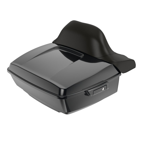 Midnight Pearl King Tour Pack Pad Luggage Trunk For '97-'23 Harley Touring