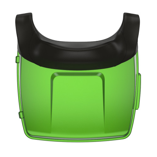 Radioactive Green King Tour Pack Pad Luggage Trunk For '97-'23 Harley Touring