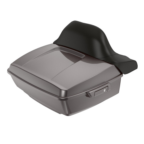 Sumatra Brown King Tour Pack Pad Luggage Trunk For '97-'23 Harley Touring