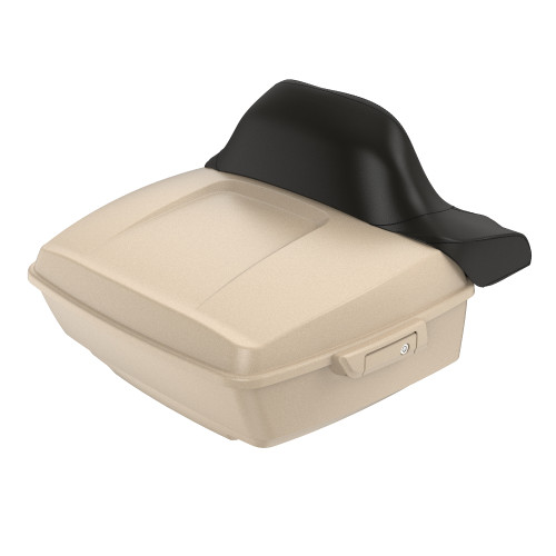 Sand Camo Denim King Tour Pack Pad Luggage Trunk For '97-'23 Harley Touring