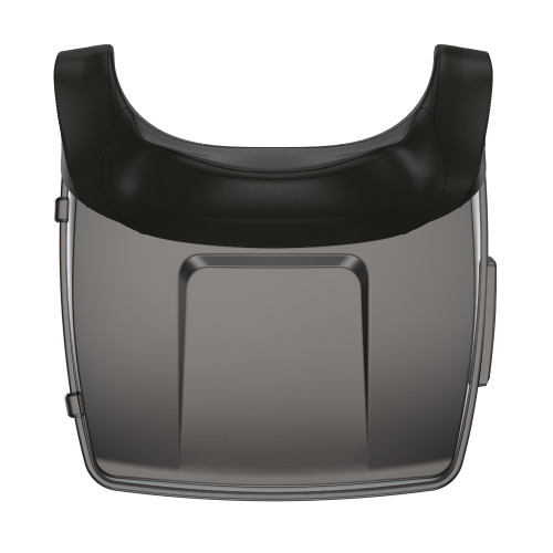 Silver Flux King Tour Pack Pad Luggage Trunk For '97-'23 Harley Touring