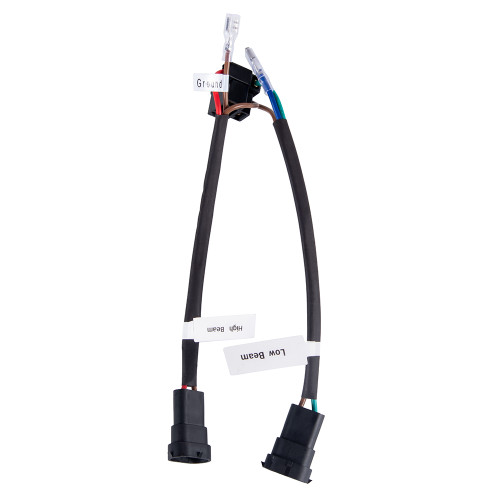 Advanblack 7'' LED Headlights Wire Harness Adapter for 2014+ Road King