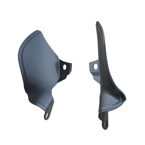 Black Tempest MID-FRAME AIR DEFLECTORS HEAT SHIELD FOR '18-'23 HARLEY SOFTAIL