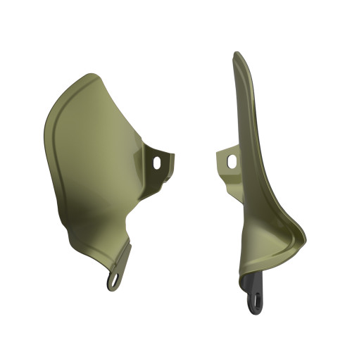 Mineral Green Metallic MID-FRAME AIR DEFLECTORS HEAT SHIELD FOR '18-'23 HARLEY SOFTAIL
