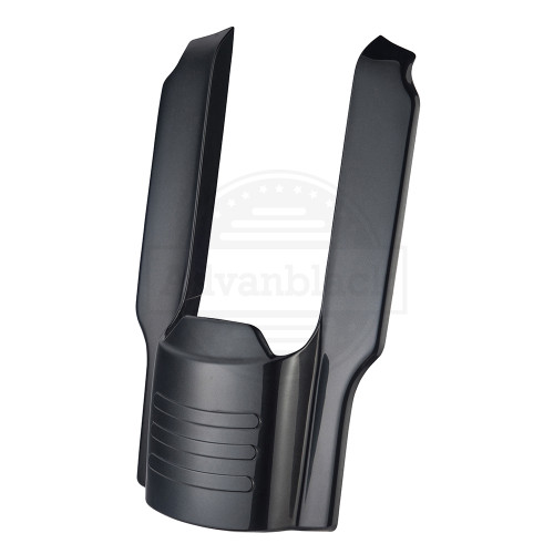 Advanblack Black Pearl 7" rear fender extension filler stretched fit Harley Touring 96-08