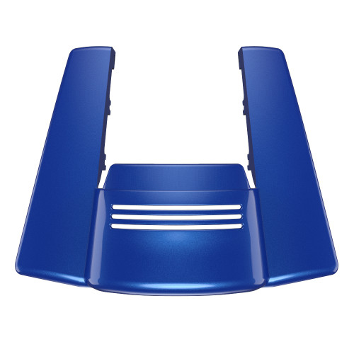 Advanblack No  Cutout Blue Max Stretched Rear Fender Extension For 2014+ Harley Davidson Touring Models