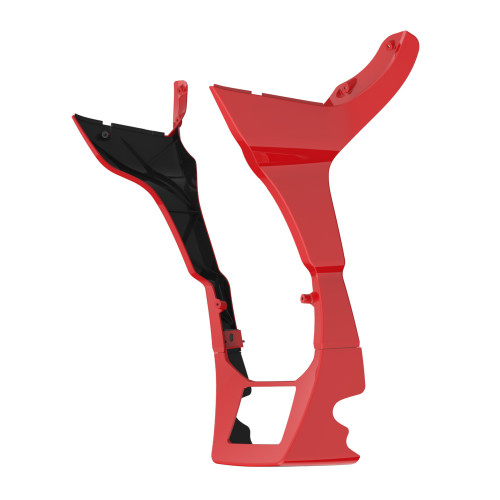 Billiard Red Fairing Spoiler Kit for Harley Road Glide 2017-later