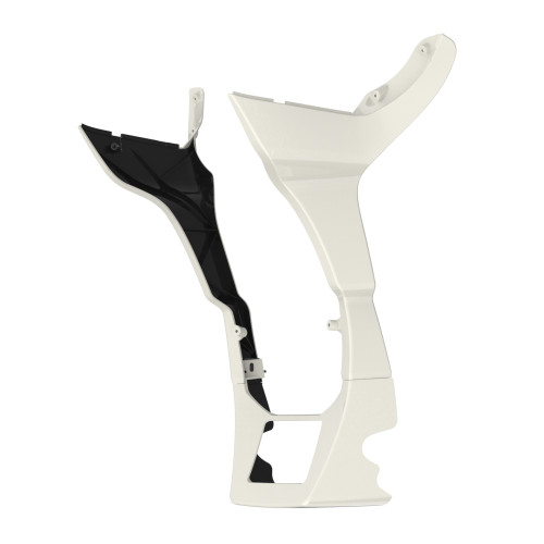 Bonneville Salt Pearl Fairing Spoiler Kit for Harley Road Glide 2017-later