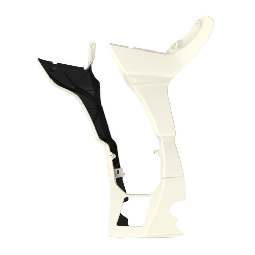 Birch White Fairing Spoiler Kit for Harley Road Glide 2017-later