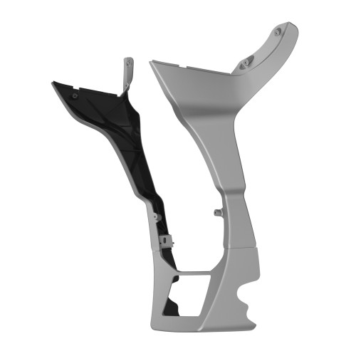 Charcoal Denim Fairing Spoiler Kit for Harley Road Glide 2017-later