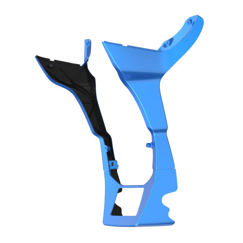 Electric Blue Fairing Spoiler Kit for Harley Road Glide 2017-later