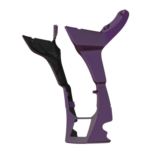 Hard Candy Mystic Purple Flake Fairing Spoiler Kit for Harley Road Glide 2017-later